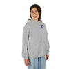 Never Waver Always Back The Blue  Vintage-Inspired Youth Hoodie with American Flag Design