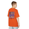 Never Waver Back The Blue  Kids Heavy Cotton™ Tee