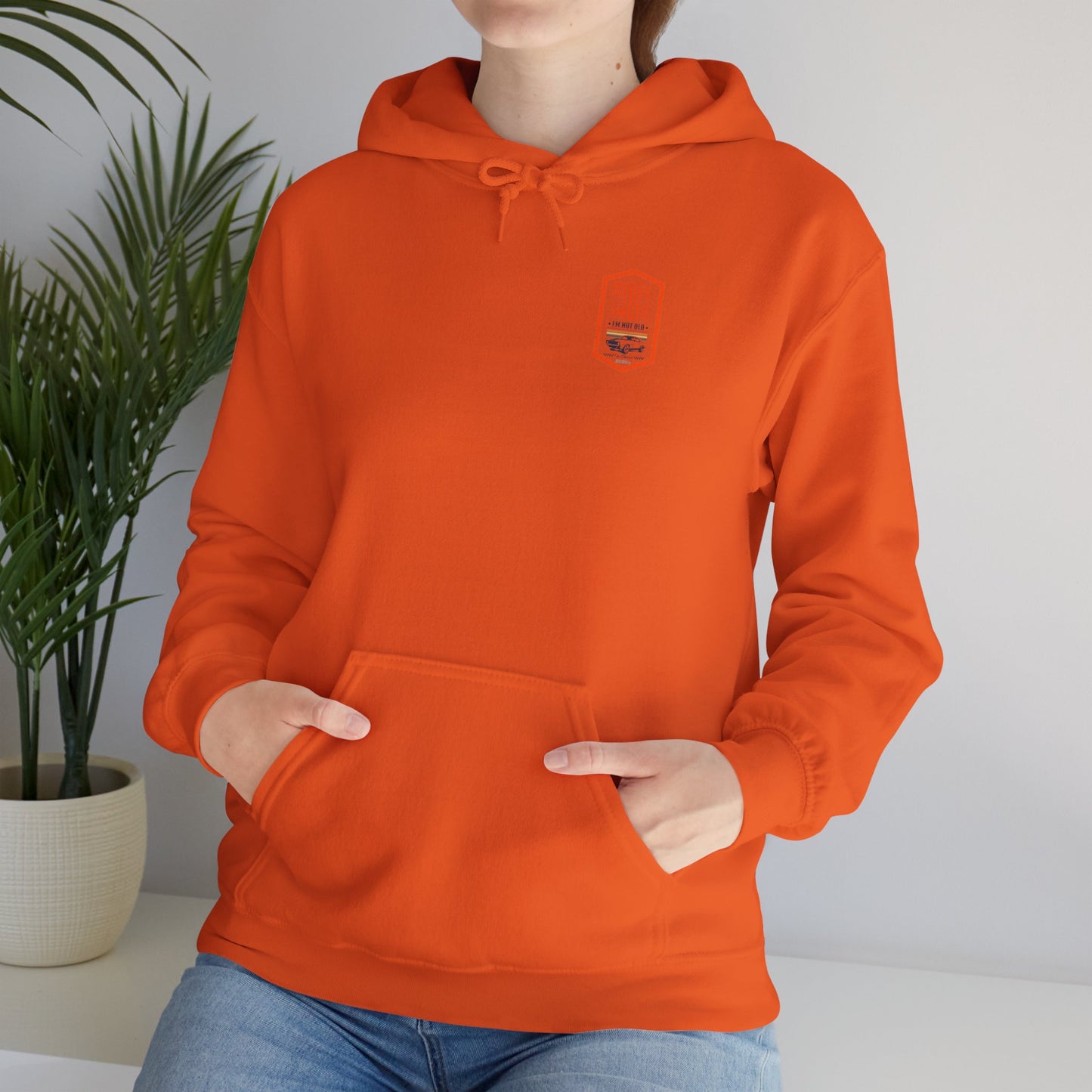 Never Waver I'm not old I'm a classic Unisex Heavy Blend™ Hoodie