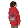 "America Never Waver " Motivational Sweatshirt Youth Heavy Blend Hoodie