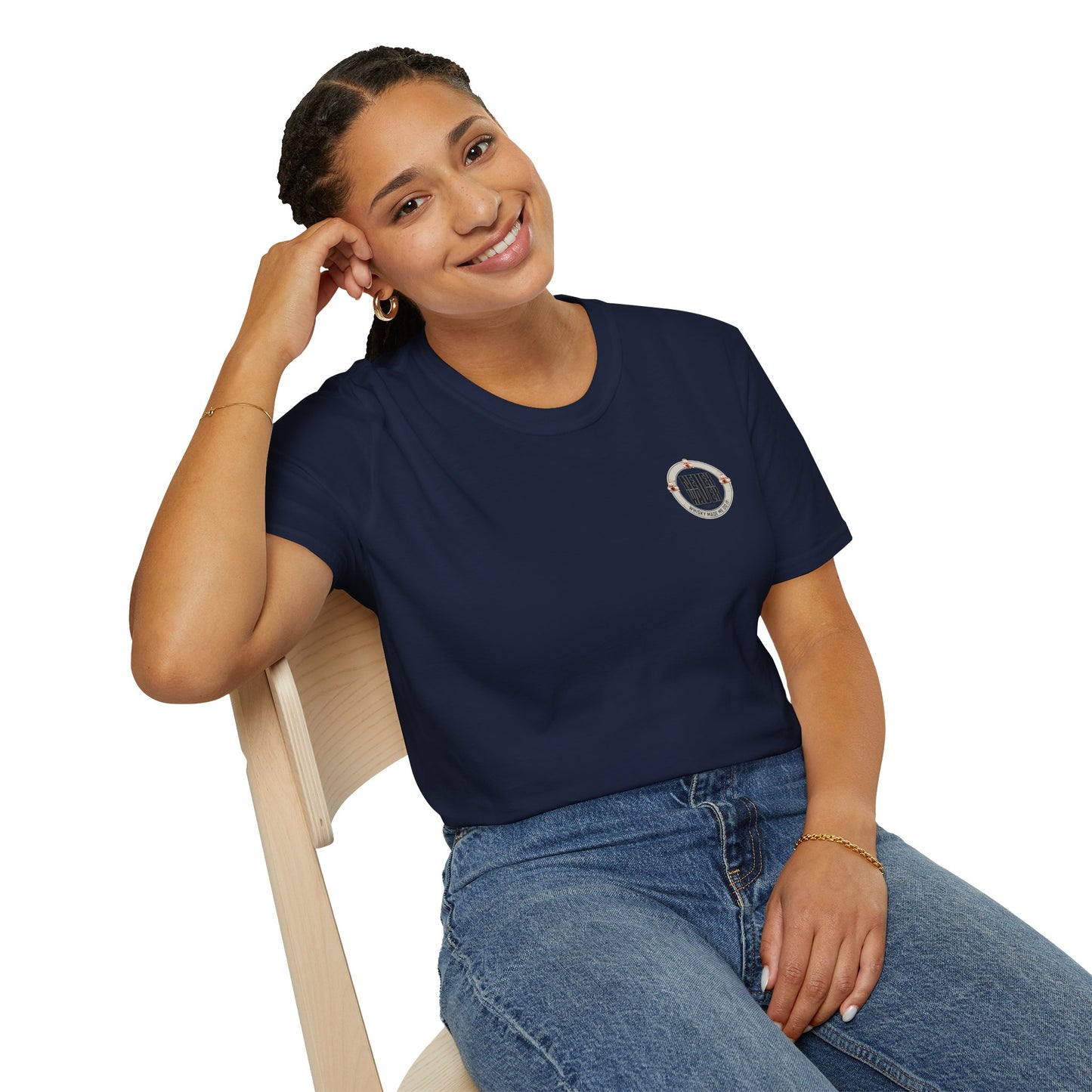 Never Waver Whisky Made Me Do It? Unisex Soft style T-Shirt