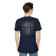 Never Waver” Jesus a bold, eye-catching design that reflects a steadfast faith and confidence in Christ. Unisex Soft style T-Shirt by Printify