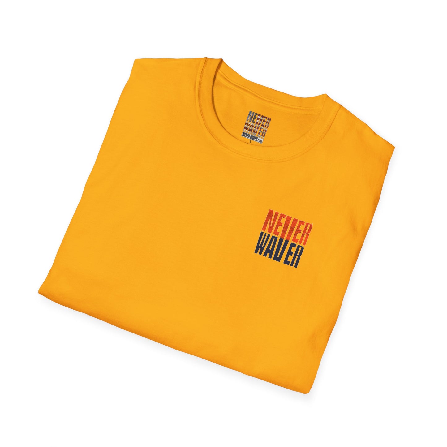 Denver Fans Never Waver Unisex Softstyle T-Shirt