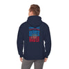 'Tennessee Fans Never Waver W Leopard Football' Casual Comfort for Team Fans Unisex Heavy Blend™ Hooded Sweatshirt