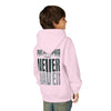 Philadelphia Fans Never Waver Youth Heavy Blend Hooded Sweatshirt