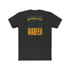 Green Bay Fans  Never Waver Unisex Cotton Crew Tee