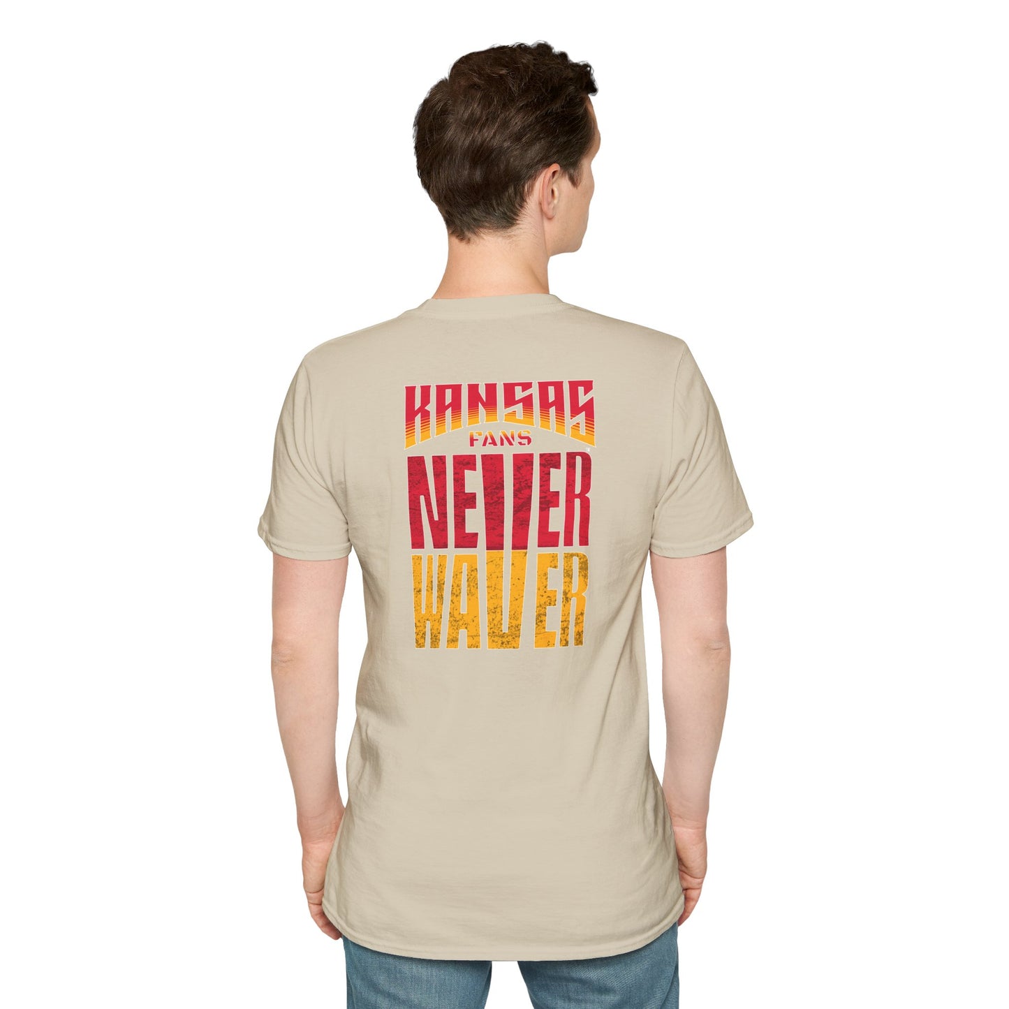 Kansas Fans Never Waver T-Shirt