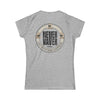 Never Waver Save Water Drink Champagne Women's Soft Style Tee