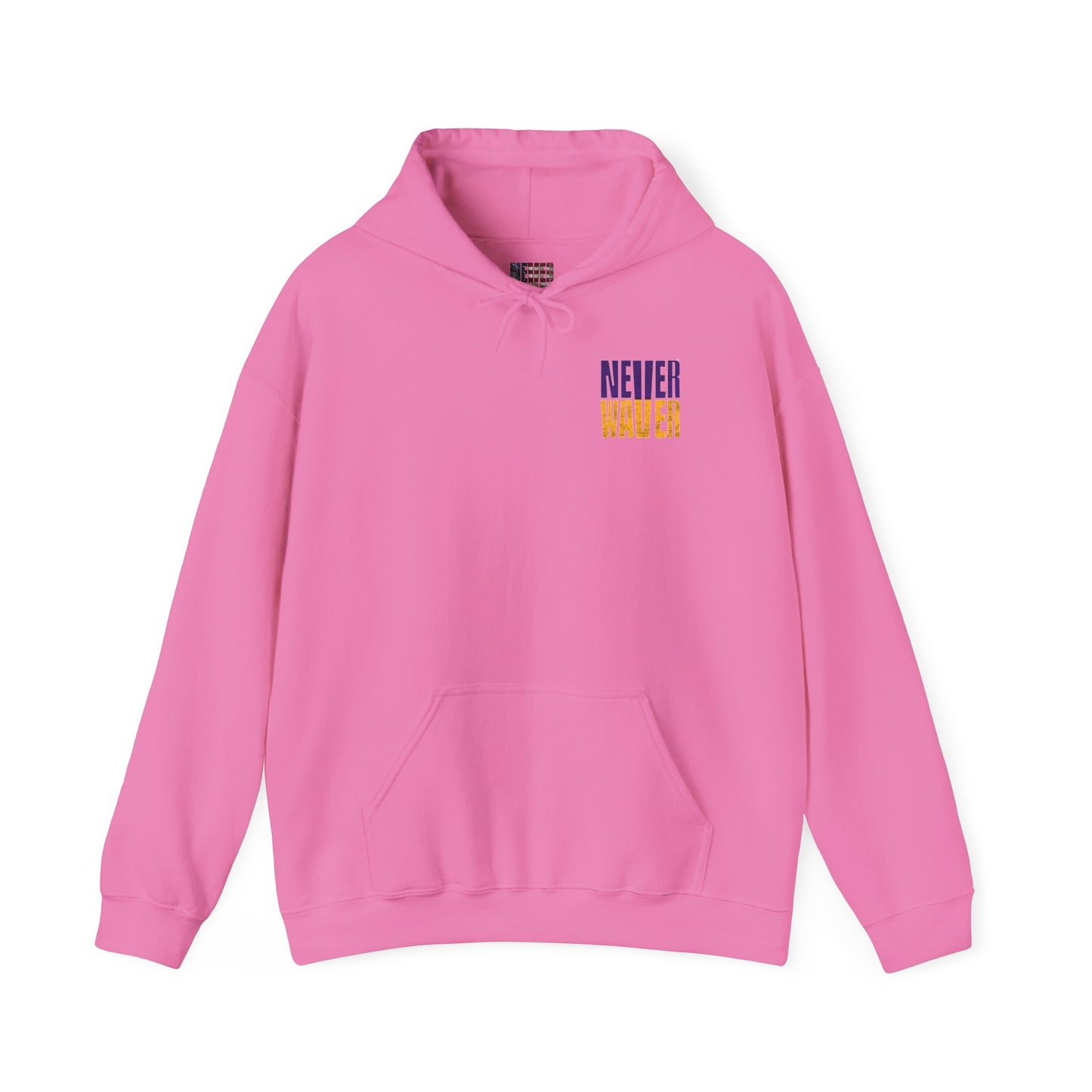 Minnesota Fans Never Waver w Leopard Football Unisex Heavy Blend™ Hoodie