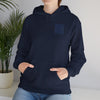 'Indianapolis Fans Never Waver' Hoodie - Inspirational Apparel for Everyday Comfort Unisex Heavy Blend™