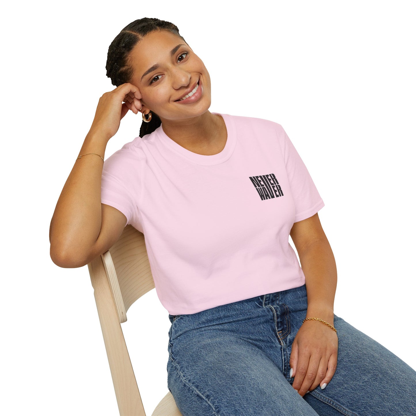 Never Waver Ain't No Hood Like Motherhood Unisex Softstyle T-Shirt