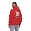 Never Waver” Jesus a bold, eye-catching design that reflects a steadfast faith and confidence in Christ. Hoodie - Unisex Heavy Blend™ Sweatshirt