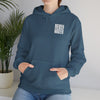Never Waver I Don't Ride on the Crazy Train I Drive It Unisex Heavy Blend™ Hooded Sweatshirt