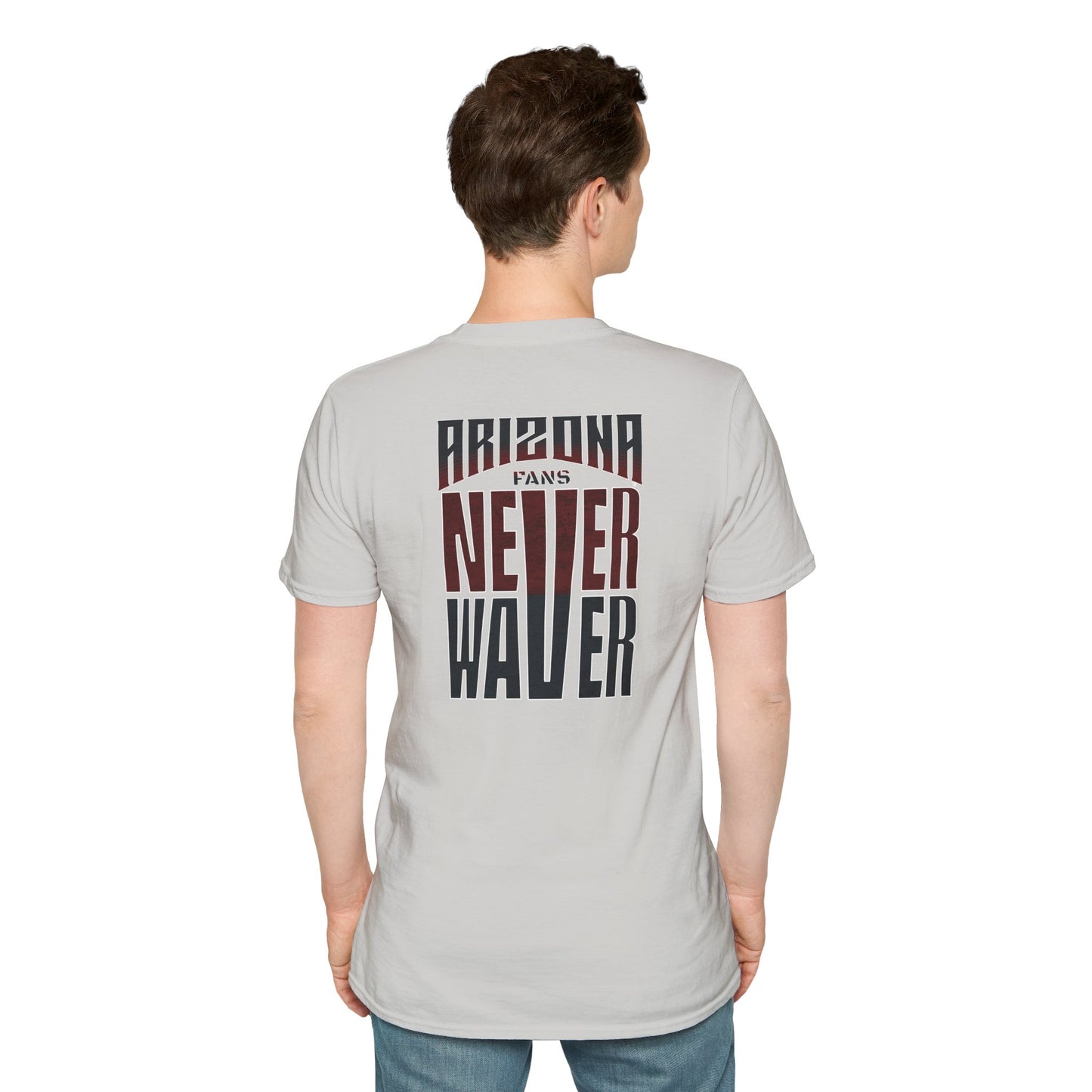 Arizona Fans Never Waver Unisex Softstyle T-Shirt