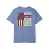 'Never Waver Husband Daddy Protector Hero ' Design Unisex Garment-Dyed T-Shirt