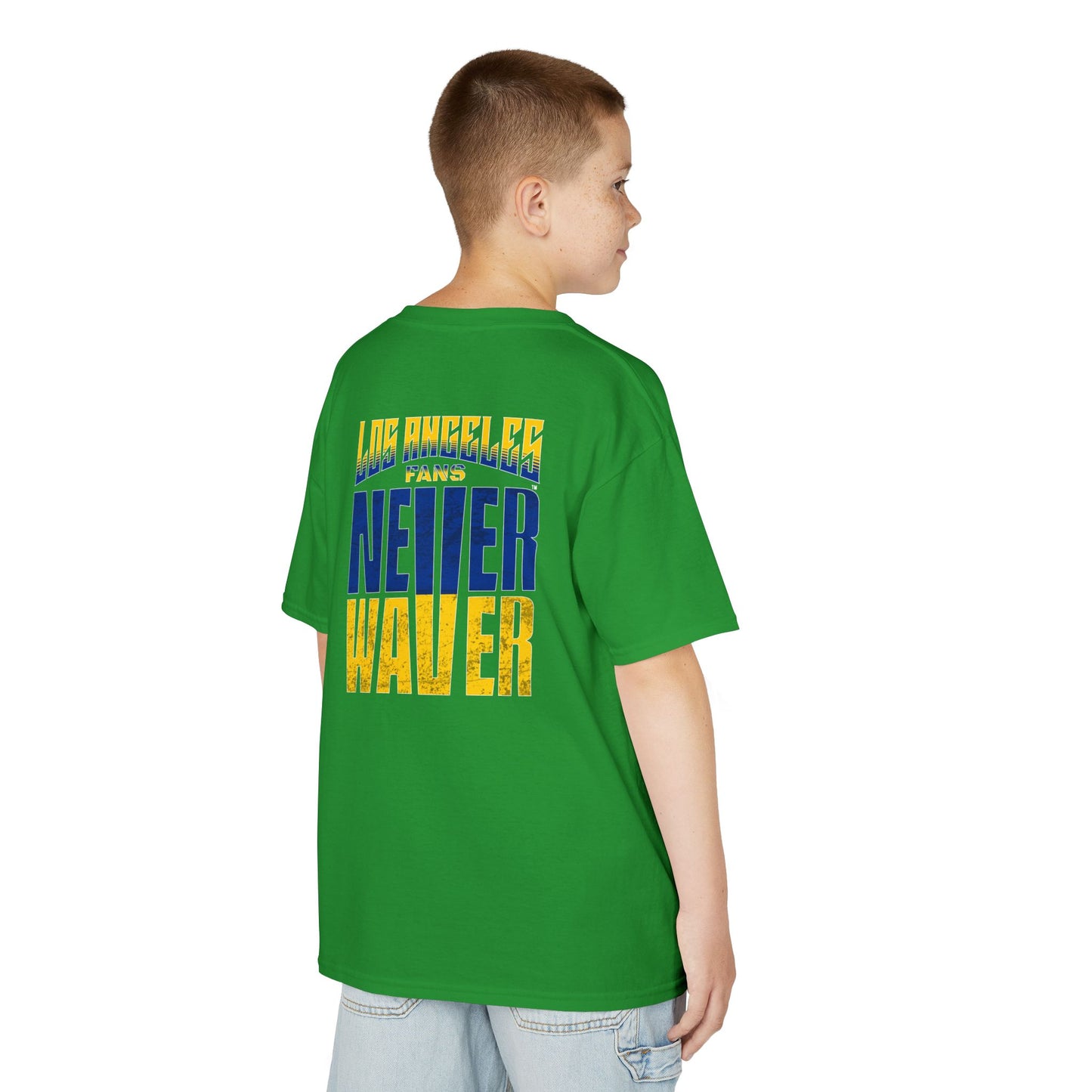Los Angeles  Fans Never Waver Kids Heavy Cotton™ Tee