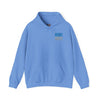 "Detroit Fans NEVER WAVER w Leopard Football" Inspirational Wear Unisex Heavy Blend™ Hooded Sweatshirt