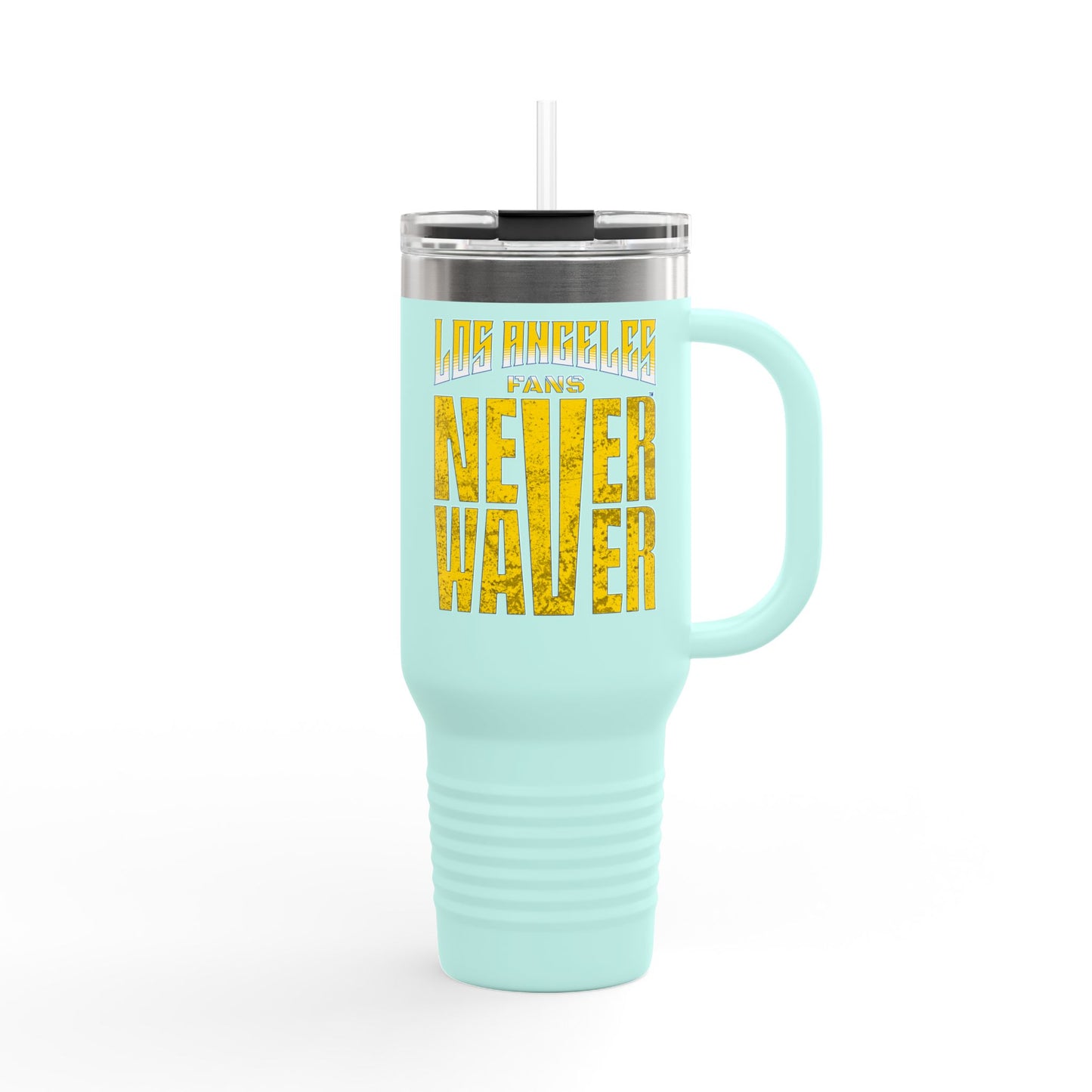 Los Angeles Fans Never Waver Insulated Travel Mug, 40oz