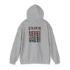 Atlanta Fans Never Waver Leopard Football Sweatshirt Unisex Heavy Blend™ Hoodie