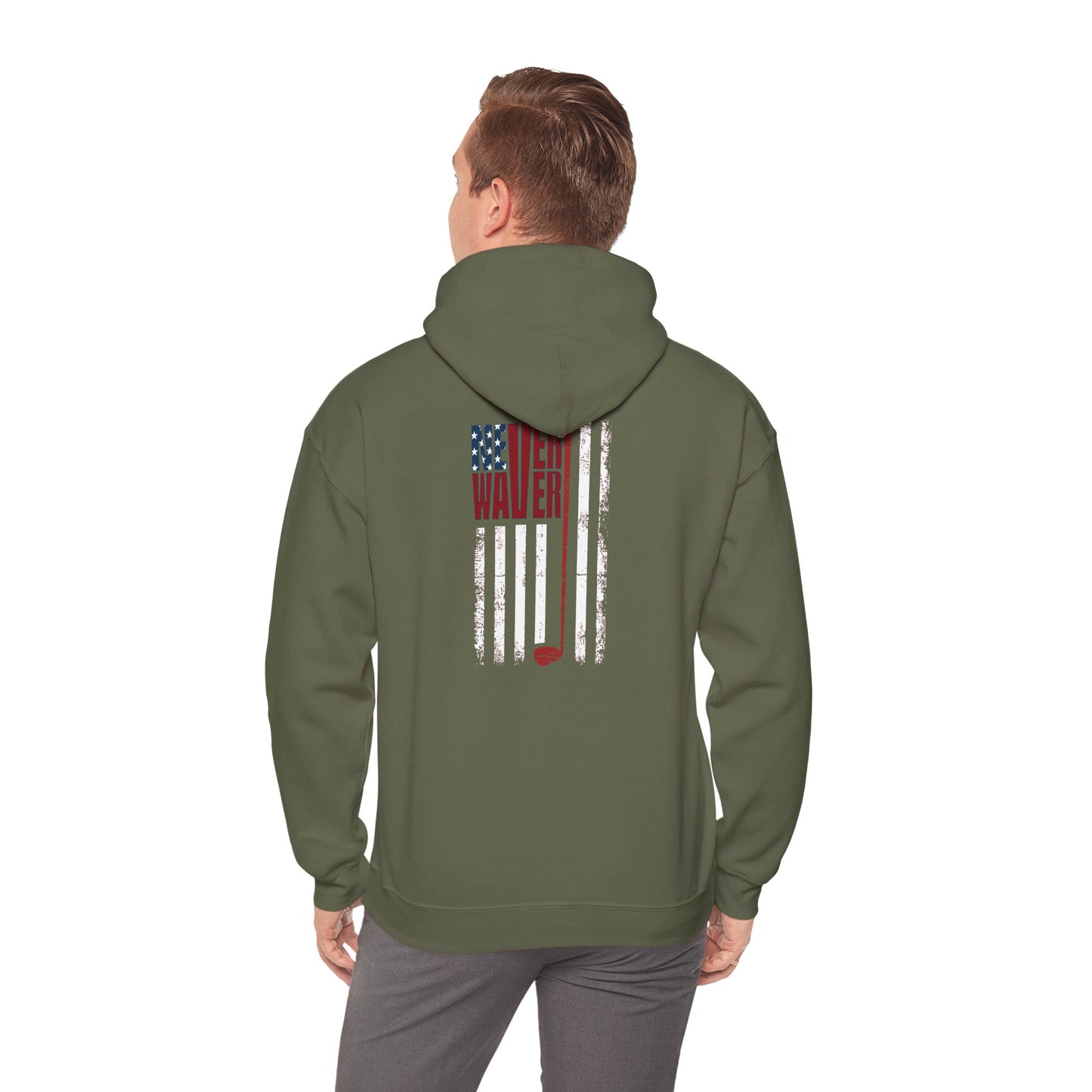 Never Waver Golf Hoodie - Unisex Heavy Blend™ Sweatshirt