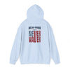 'New York Fans Never Waver' American Flag Design Unisex Heavy Blend™ Hoodie