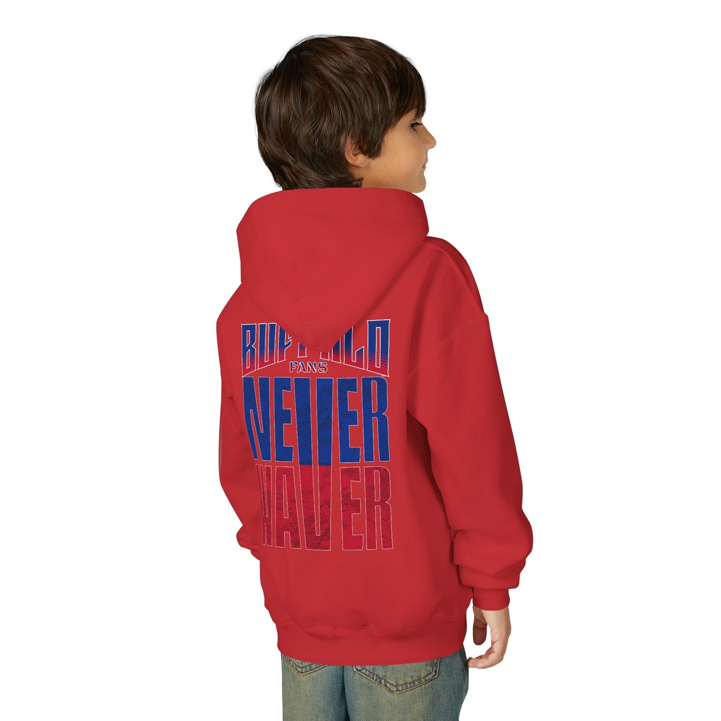Buffalo Fans Never Waver Youth Sweatshirt / Hoodie