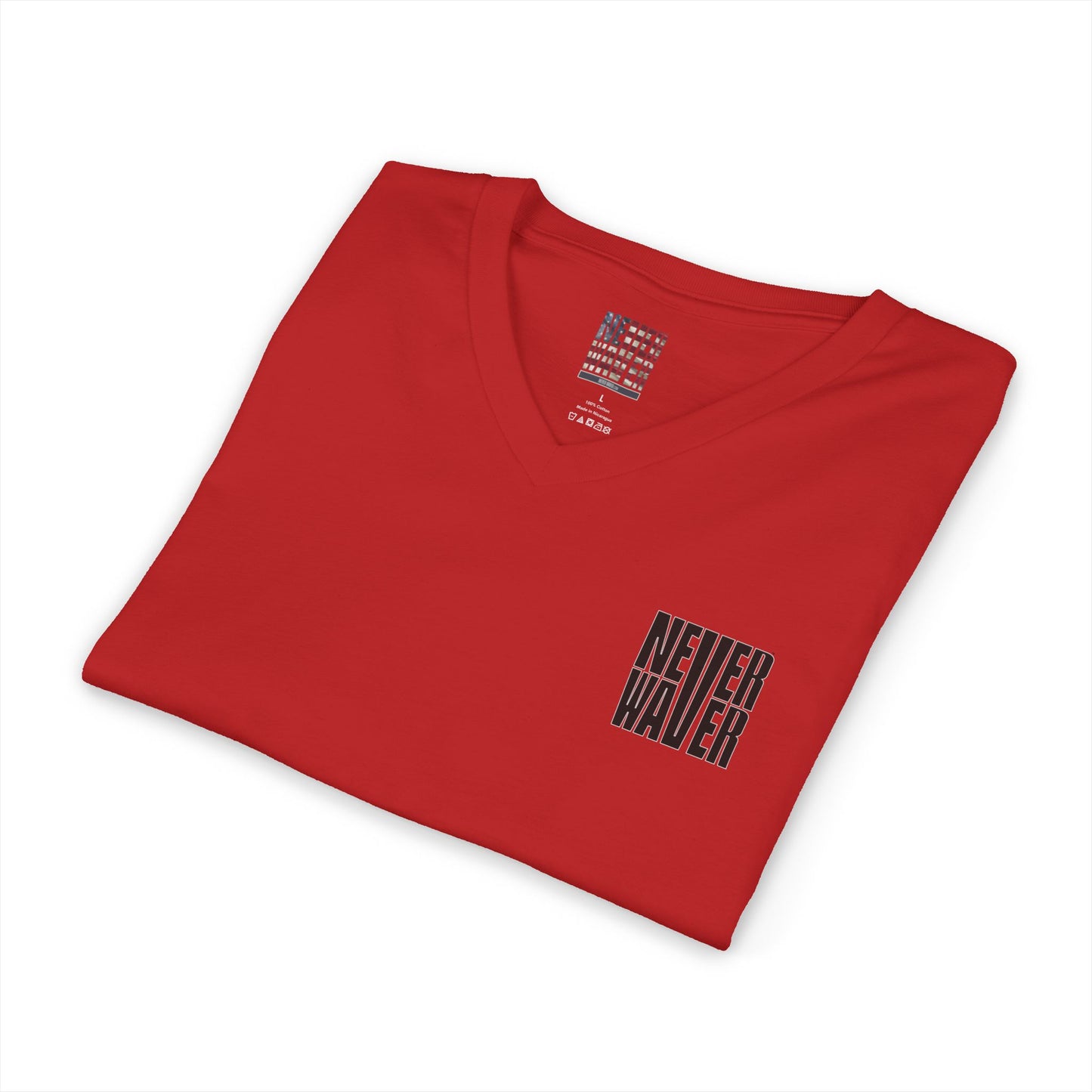 Never Waver Tequila, Tacos, & Friends T-Shirt Unisex V-Neck Tee