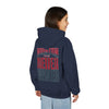 Houston Fans Never Waver Youth Heavy Blend Hooded Sweatshirt