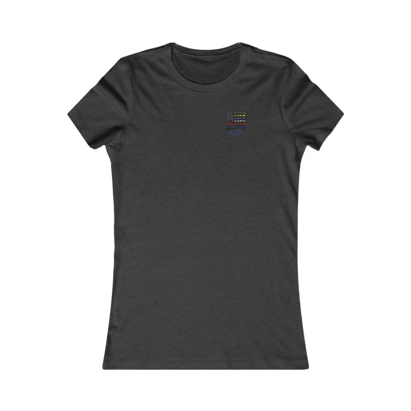 Never Waver Back Our First Responders Women's T-Shirt