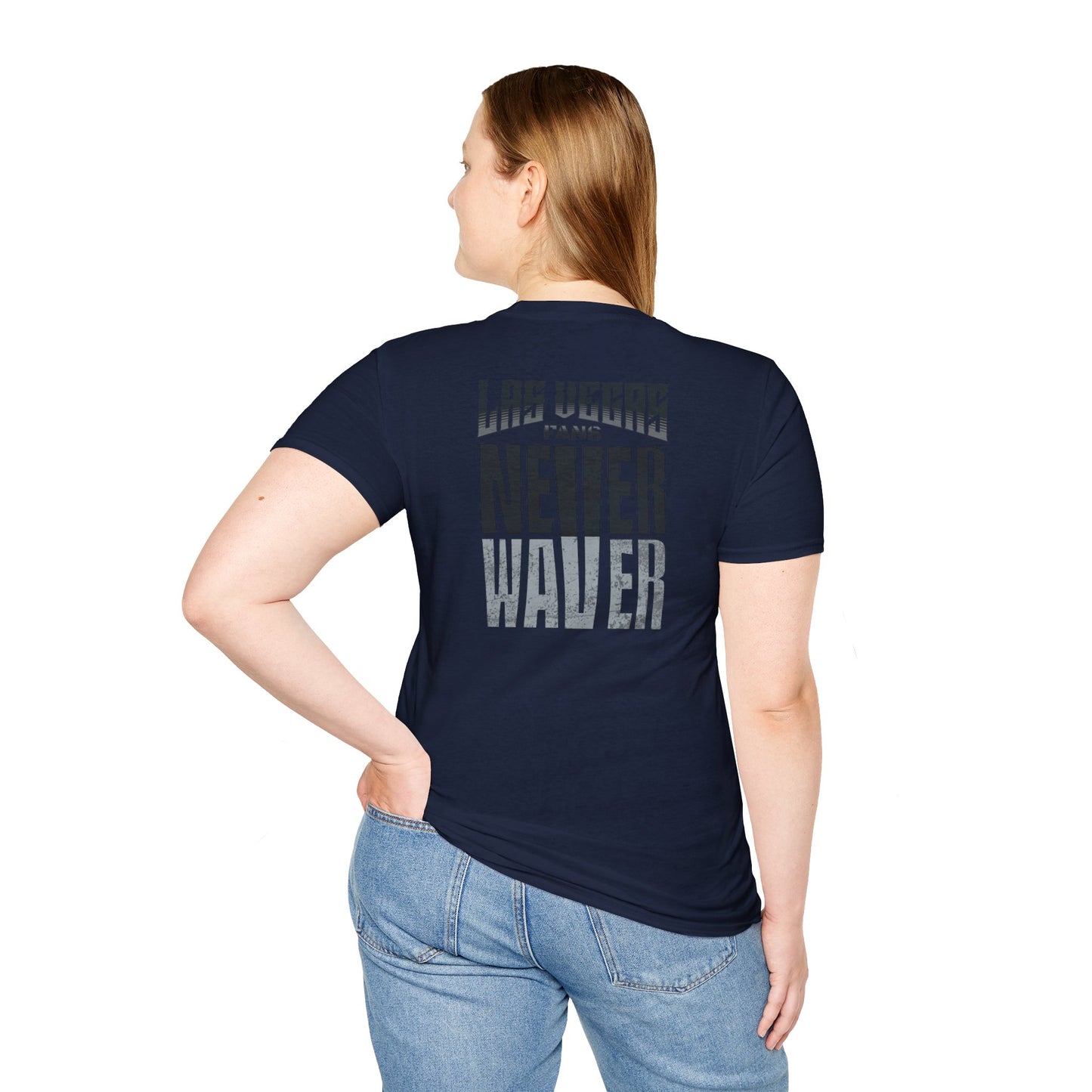 Las Vegas Fans Never Waver Unisex Softstyle T-Shirt