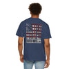 Never Waver Website Unisex Garment-Dyed T-Shirt - Patriotic Graphic Tee