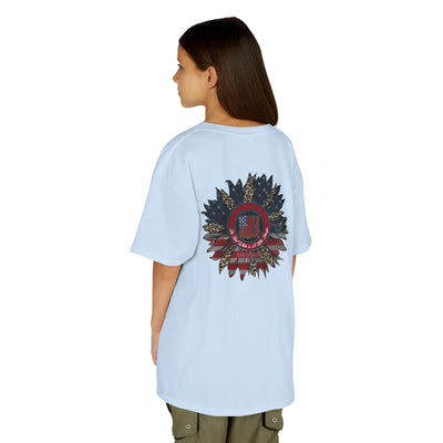 Kids Heavy Cotton™ Never Waver  Be Red White and- A Little Bougie Stylish, Comfortable Everyday Wear