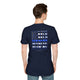 Never Waver Back The Blue Unisex Softstyle T-Shirt by Printify