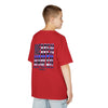Never Waver Back The Blue  Kids Heavy Cotton™ Tee
