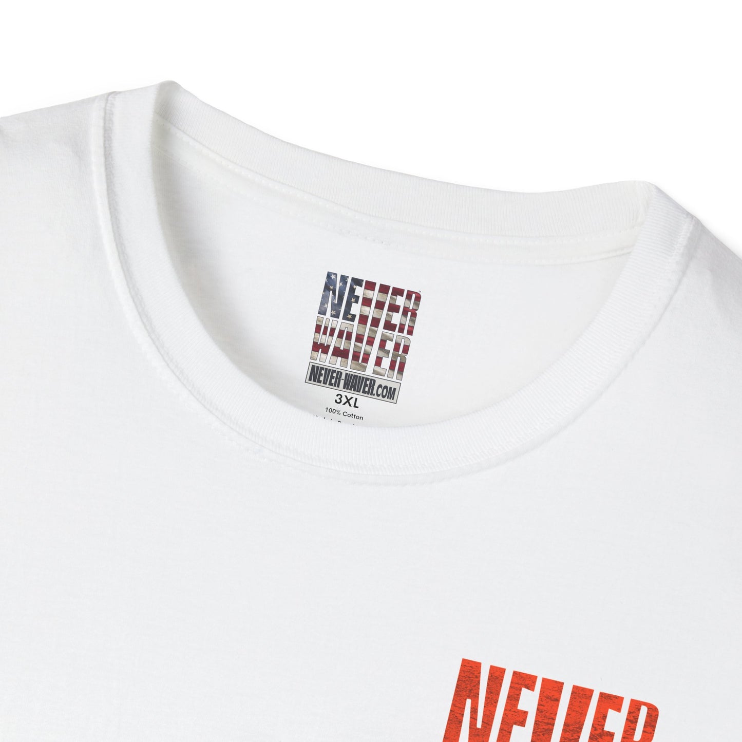Denver Fans Never Waver Unisex Softstyle T-Shirt