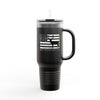 Insulated Travel Mug — "Never Waver Best Buckin' Dad Ever" 40oz