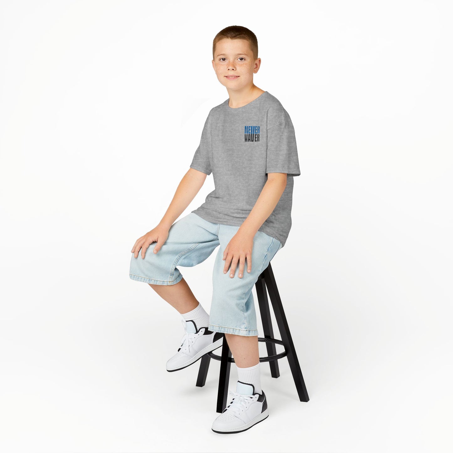 Carolina Fans Never Waver Kids Heavy Cotton™ Tee