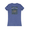 New York Fans Never Waver W-Leopard Football Women's Favorite Tee