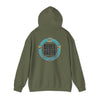 Eco-Friendly Unisex Hoodie: "Never Waver Save Water Drink Tiki Drinks"