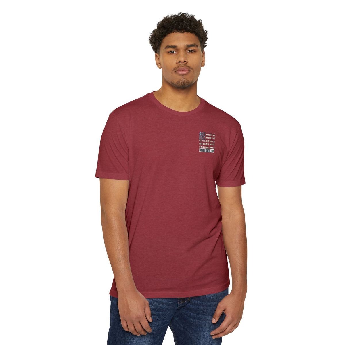 Never Waver Definition Men’s Crew T-Shirt