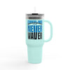 Carolina Fans Never Waver Insulated Travel Mug, 40oz
