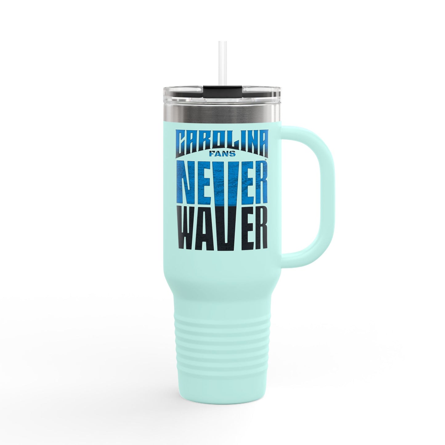 Carolina Fans Never Waver Insulated Travel Mug, 40oz