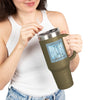 Never Waver Be The Tornado Not the Trailer Park Insulated Travel Mug, 40oz
