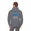 'Never Waver Detroit Fans' Inspirational Hoodie for Fans Unisex Heavy Blend™ Hooded Sweatshirt