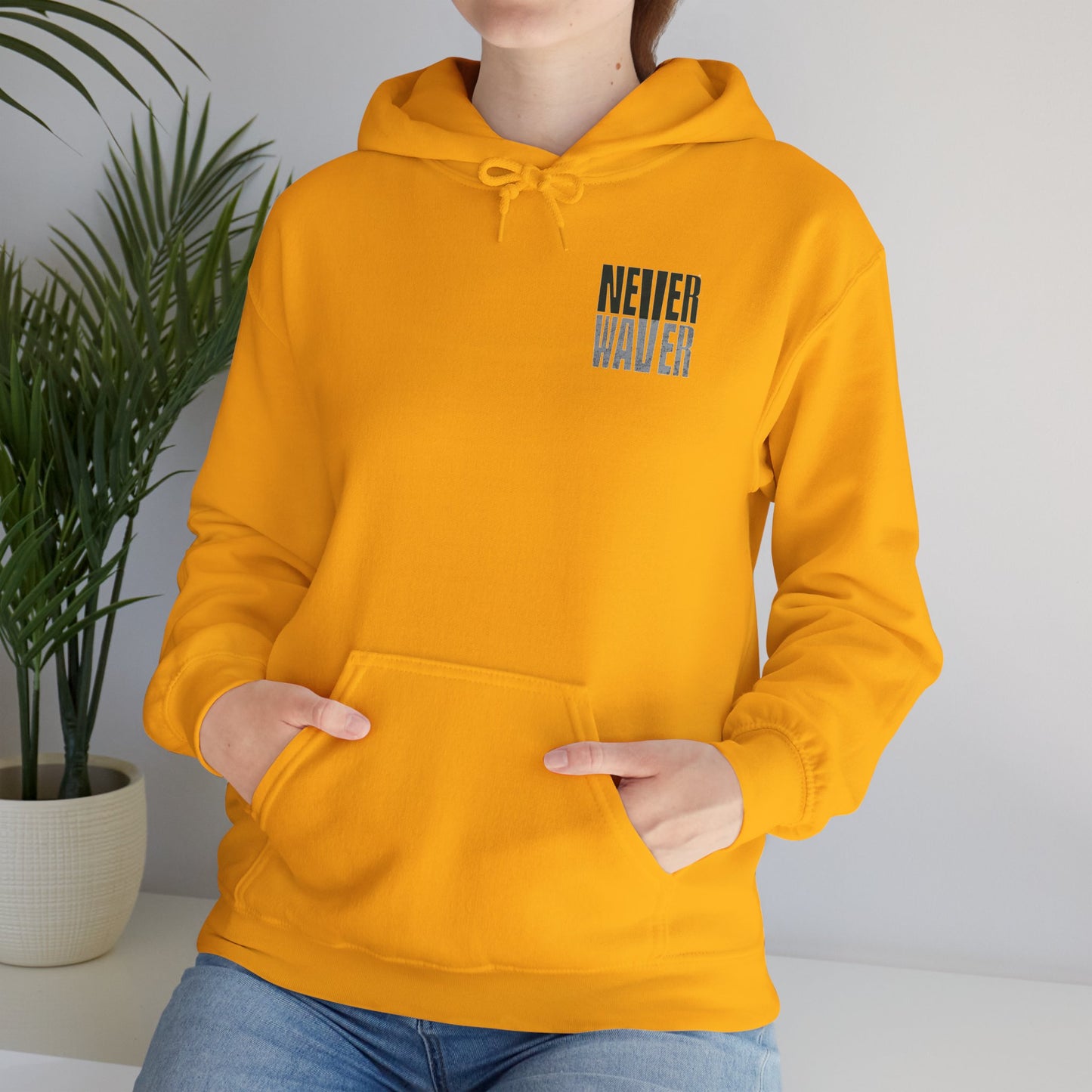 Philadelphia Fans Never Waver Unisex Heavy Blend™ Hooded Sweatshirt