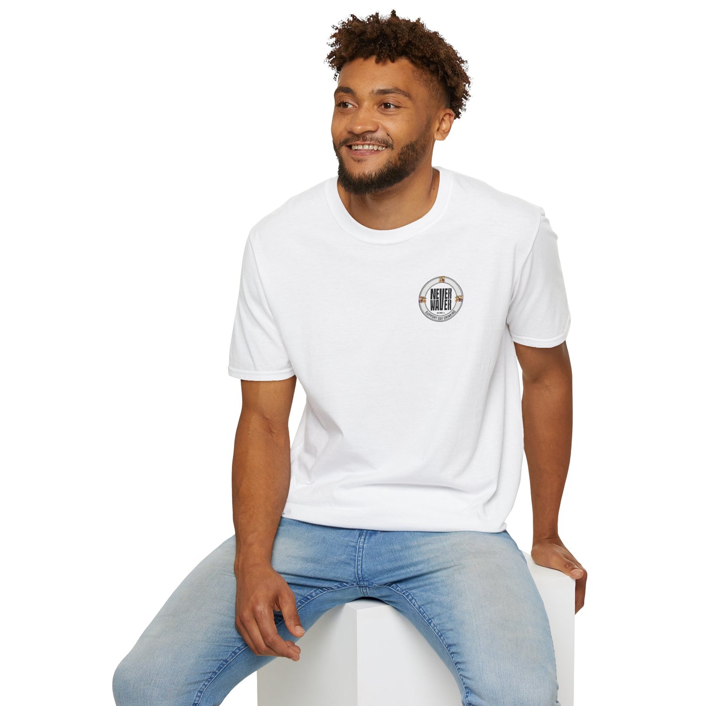Support Day Drinking Never Waver  Unisex Soft style T-Shirt