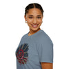 Never Waver Be Red White & a Little Bougie Unisex Softstyle T-Shirt