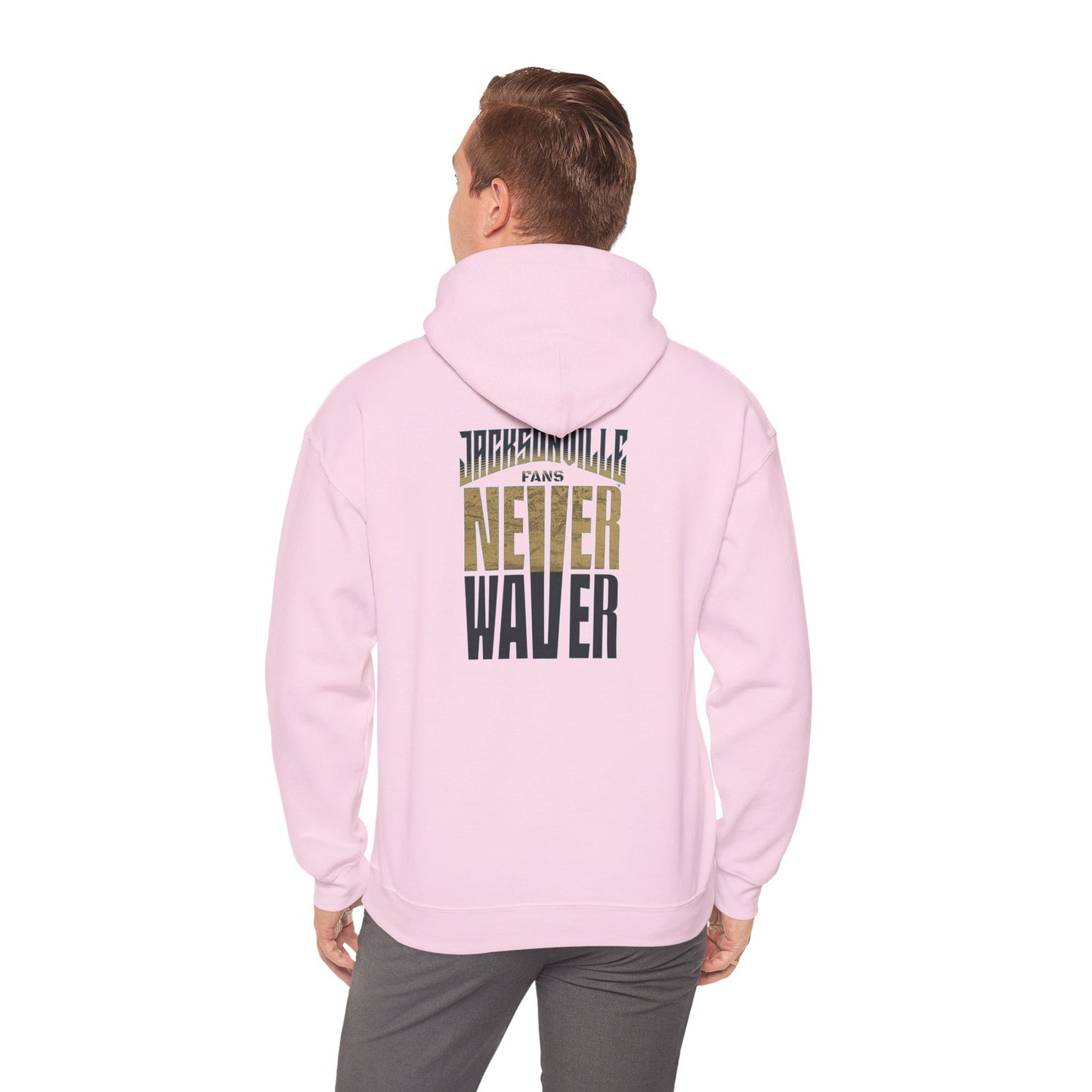 Jacksonville Fans  Never Waver Unisex Heavy Blend™ Hoodie -Sweatshirt