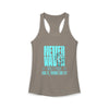 Never Waver Don't Wish For It work For It Women's Ideal Racerback Tank
