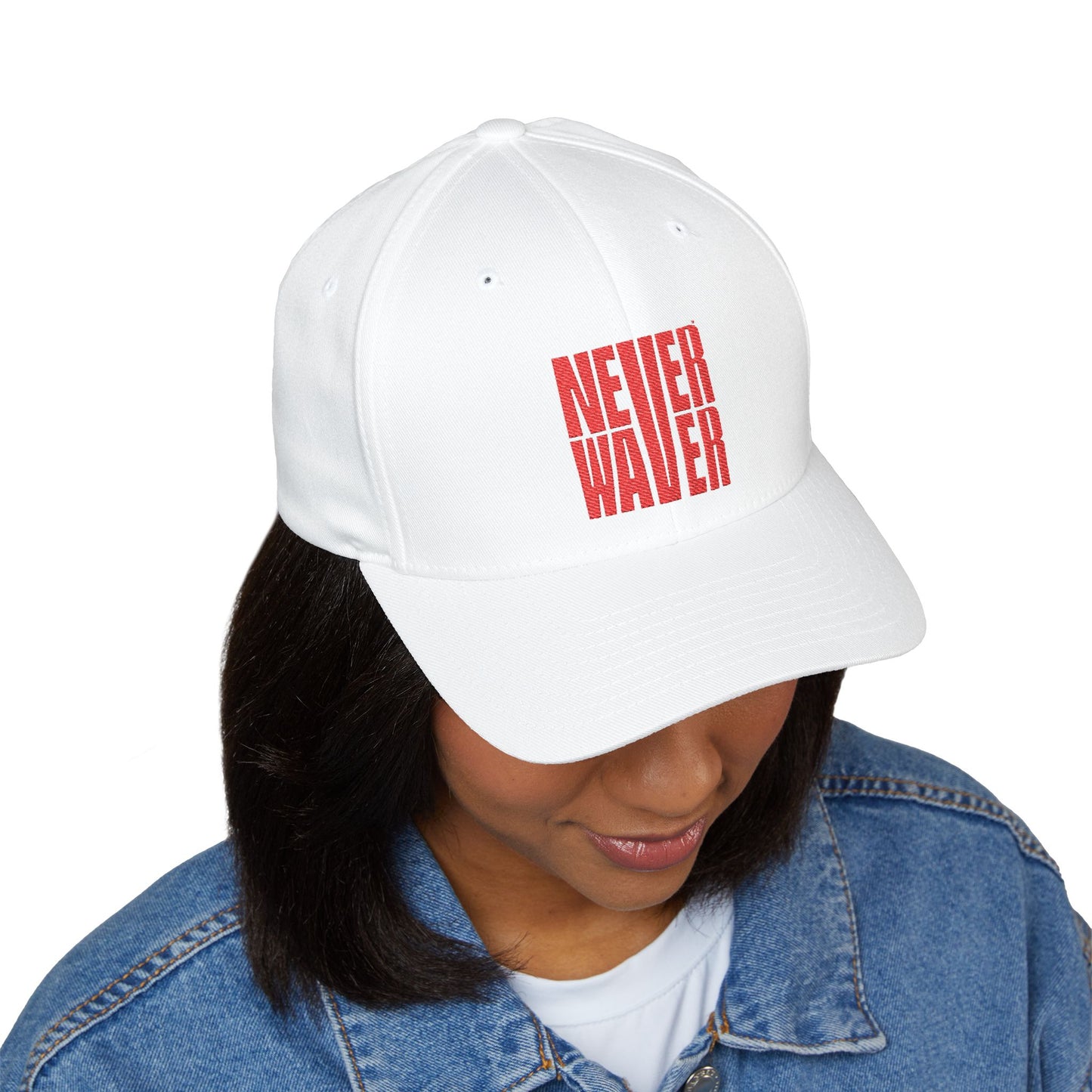 "NEVER WAVER" Hat